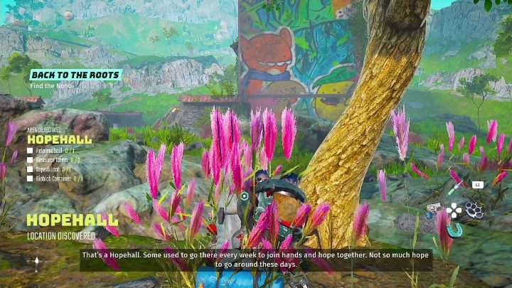 Nono znajdziecie w okolicy różowych kwiatów, w różnych częściach mapy - Biomutant: Powrót do korzeni - solucja, opis przejścia - Biomutant - poradnik do gry
