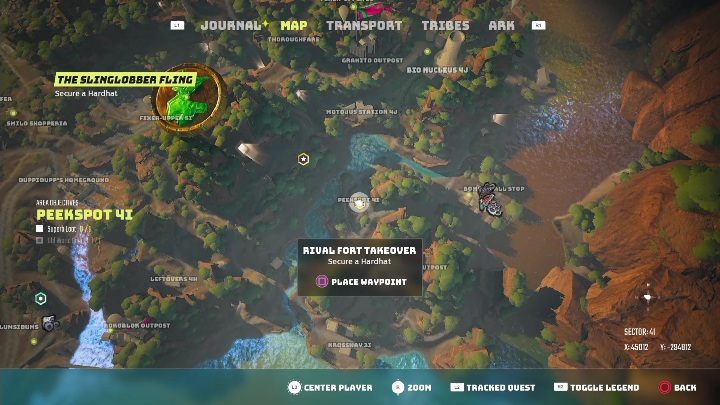 Lokalizacja: Gapipunkt 4I (Peekspot 4I) - Biomutant: Znajdź Dzyńdzwonki - solucja, opis przejścia - Biomutant - poradnik do gry