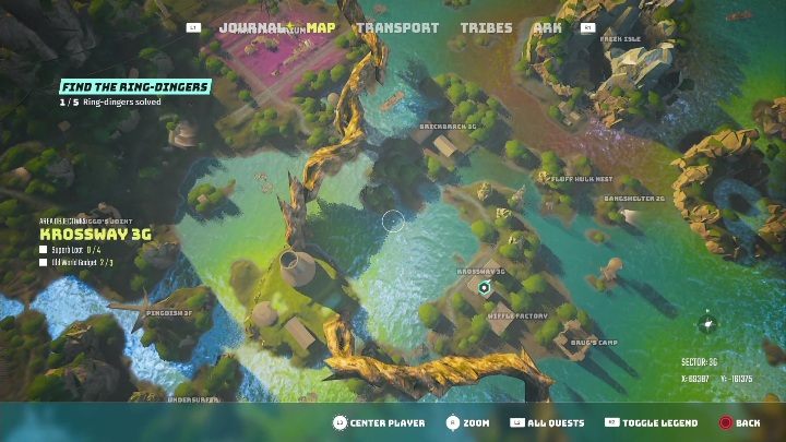 Lokalizacja: Pokrzyżowanie 3G (Krossway 3G) - Biomutant: Znajdź Dzyńdzwonki - solucja, opis przejścia - Biomutant - poradnik do gry