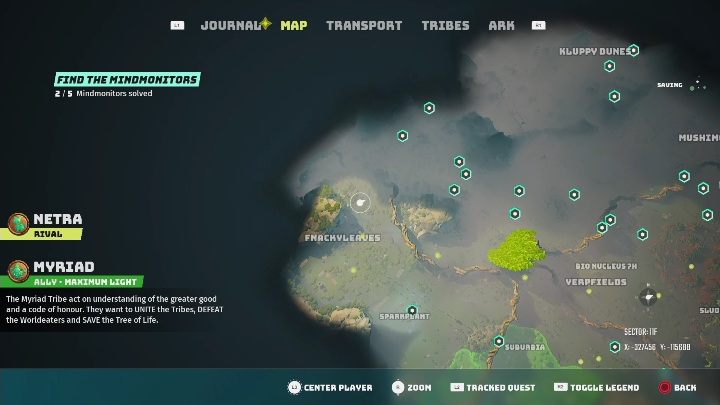 Lokalizacja: Pozostałości 11F (Fixer Upper 11F) - Biomutant: Bieżynóżka - solucja, opis przejścia - Biomutant - poradnik do gry