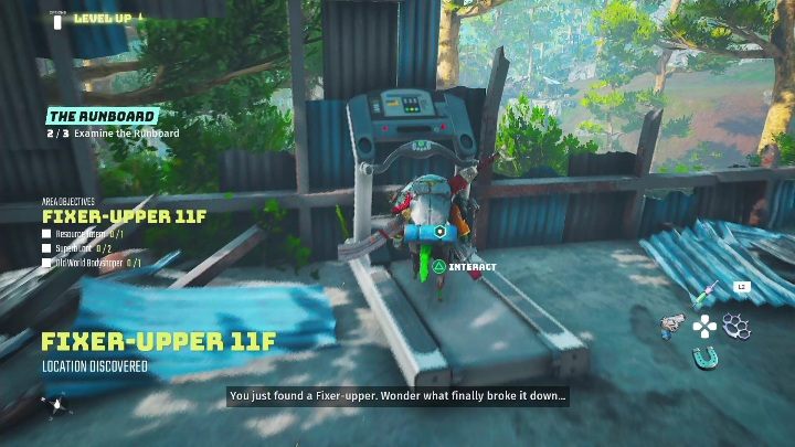 Te Bieżynóżkę znajdziecie w garaży zniszczonego budynku - Biomutant: Bieżynóżka - solucja, opis przejścia - Biomutant - poradnik do gry