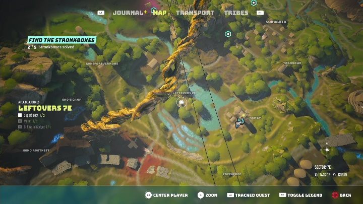 Lokalizacja: Pozostałości 7E (Leftovers 7E) - Biomutant: Znajdź Trwałoskrzynki - solucja, opis przejścia - Biomutant - poradnik do gry