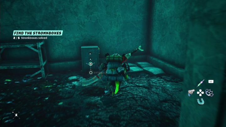 Tę Trwałoskrzynkę znajdziecie w zniszczonym budynku, w prawym kącie, zaraz obok poduszek - Biomutant: Znajdź Trwałoskrzynki - solucja, opis przejścia - Biomutant - poradnik do gry