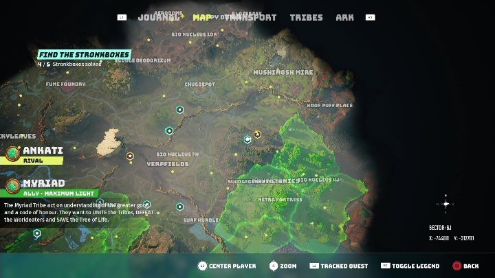 Lokalizacja: Pozostałości 6J (Leftovers 6J) - Biomutant: Znajdź Trwałoskrzynki - solucja, opis przejścia - Biomutant - poradnik do gry