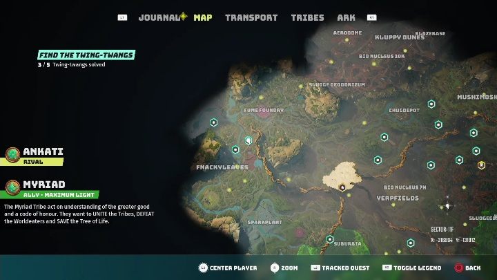 Lokalizacja: Pozostałości 11F (Leftovers 11F) - Biomutant: Znajdź Strunobrzdęki - solucja, opis przejścia - Biomutant - poradnik do gry