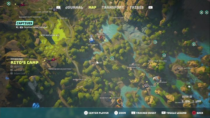 Lokalizacja: Obóz Rito (Ritos Camp) - Biomutant: Porządki - solucja, opis przejścia, wszystkie wrogie obozy - Biomutant - poradnik do gry