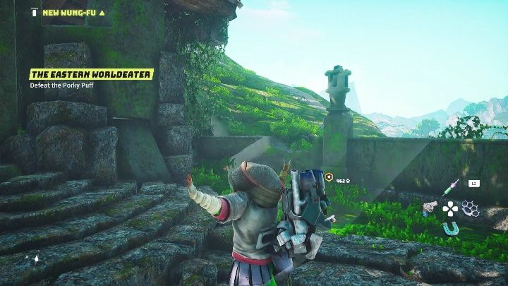 Lokalizacja: Północno zachodnia część Hobidonk (Hobydonk) - Biomutant: Kapliczki Światła - solucja, opis przejścia - Biomutant - poradnik do gry