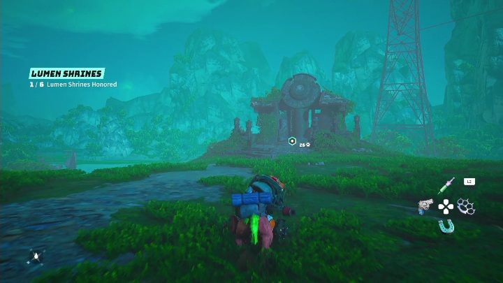 Lokalizacja: Linia Opadu Plemienia 3E (Tribe Falloutline 3E) - Biomutant: Kapliczki Światła - solucja, opis przejścia - Biomutant - poradnik do gry