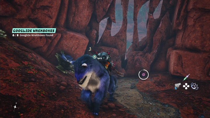 Lokalizacja: W jaskini w Człapiłapsie - Biomutant: Ślizgosiupnia - solucja, opis przejścia - Biomutant - poradnik do gry