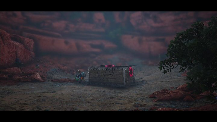 Aby dostać się do skrzyni musicie zdobyć najpierw wierzchowca - Mjut - Biomutant: Ślizgosiupnia - solucja, opis przejścia - Biomutant - poradnik do gry