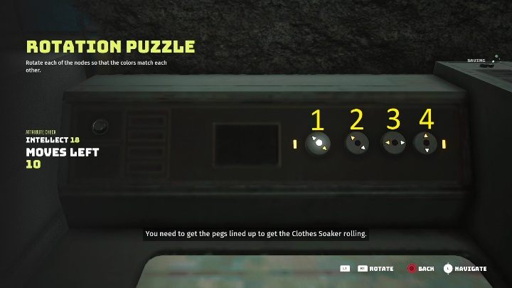 Rozwiązanie: W zniszczonej pralni znajduje się pralka, do której musicie się dostać - Biomutant: Znajdź Czyściuchy - solucja, opis przejścia - Biomutant - poradnik do gry