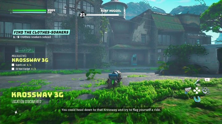 Lokalizacja: W jednym z budynków, w Pokrzyżowaniu 3G (Krossway 3G) - Biomutant: Znajdź Czyściuchy - solucja, opis przejścia - Biomutant - poradnik do gry