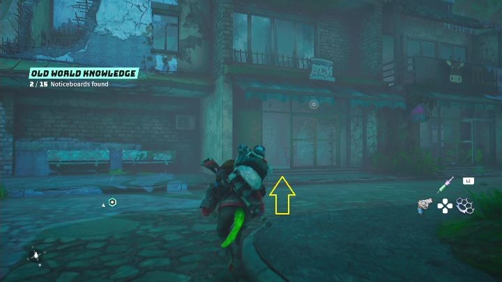 Lokalizacja: W budynku, w zachodniej części Cegłówka - Biomutant: Znajdź Smażyskry - solucja, opis przejścia - Biomutant - poradnik do gry