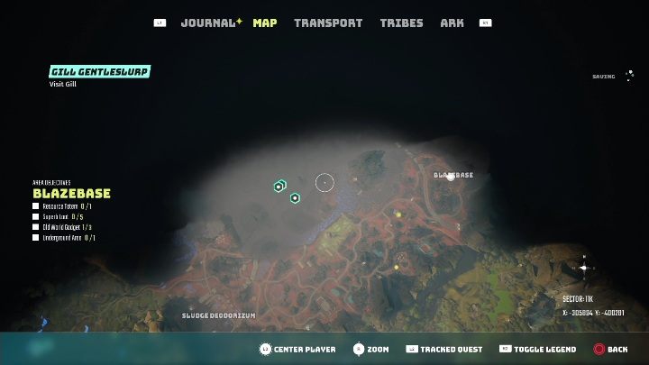 Lokalizacja: W zniszczonym budynku, w Ogniobazie (Blazebase) - Biomutant: Znajdź Smażyskry - solucja, opis przejścia - Biomutant - poradnik do gry