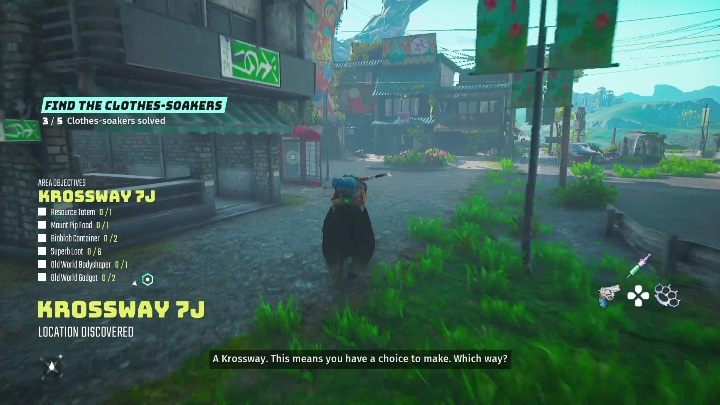 Gadobudka ma czerwony kolor, który może przyciągnąć waszą uwagę, gdy będziecie podróżować główną drogą - Biomutant: Znajdź Gadobudkę - solucja, opis przejścia - Biomutant - poradnik do gry