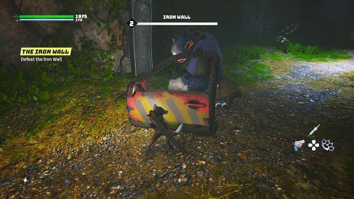 W tunelu napotkacie nowy typ przeciwnika, który w walce korzysta z tarczy - Biomutant: Bunkier 101 - solucja, opis przejścia - Biomutant - poradnik do gry