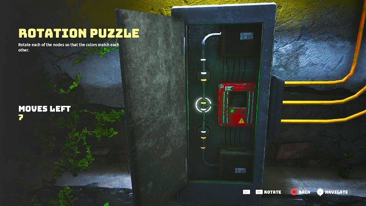 Zanim będziecie mogli przejść do kolejnego pomieszczenia Bunkra 101, będziecie musieli ułożyć kolejne proste puzzle rotacyjne - Biomutant: Bunkier 101 - solucja, opis przejścia - Biomutant - poradnik do gry