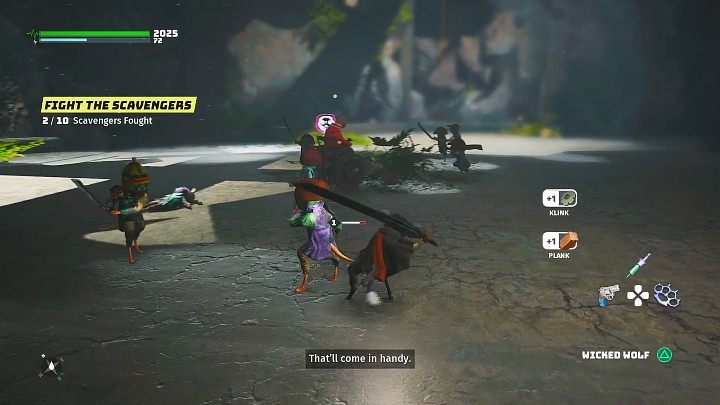 Idąc dalej, dotrzecie do pomieszczenia, w którym Wasz stary przyjaciel Przedawniony (Out-Of-Date) został zaatakowany przez zgraję szubrawców - Biomutant: Bunkier 101 - solucja, opis przejścia - Biomutant - poradnik do gry