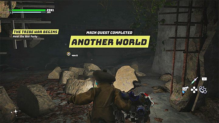 Ścianę musicie uderzyć kilka razy z wykorzystaniem mechanicznej pięści - Biomutant: Osłabione ściany - jak burzyć? - Biomutant - poradnik do gry