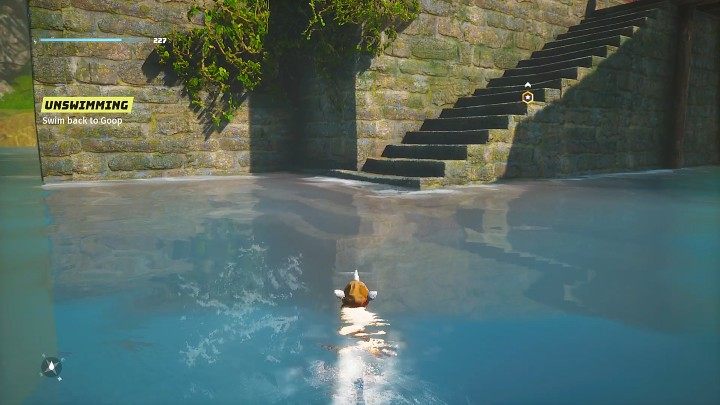 Pierwszą postacią, którą spotkacie w trakcie tej sekwencji będzie Goop, który postanowi nauczyć Was pływać - Biomutant: Sojusz/An Alliance - solucja, opis przejścia - Biomutant - poradnik do gry