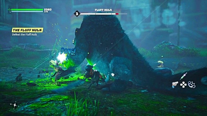 Jeśli wolicie walczyć w zwarciu, podskakujcie do przeciwnika w momencie, gdy zainteresuje się wojownikami z plemienia Myriad - Biomutant: Sojusz/An Alliance - solucja, opis przejścia - Biomutant - poradnik do gry