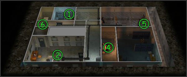 Uwięzione duchy: Haniból Lektor (1) , Postrzałka (2) , Boski krzak (3) (nie widać go - jest uwięziony w doniczce) - [Poziom 2.2] Nieziemscy podejrzani | Ghost Master - Ghost Master - poradnik do gry