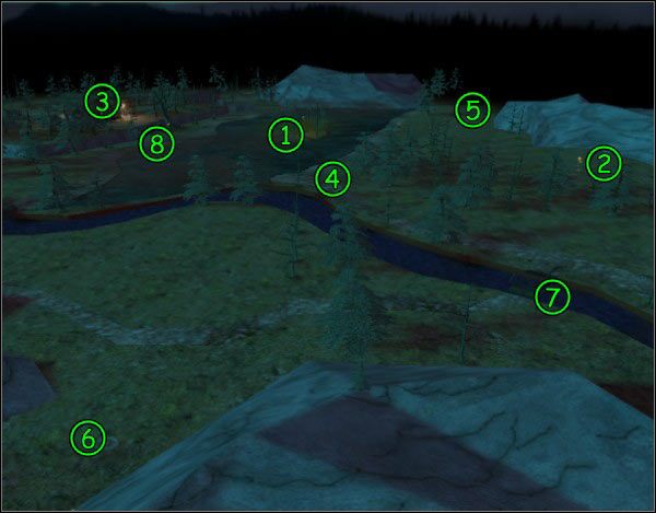 Uwięzione duchy: Ognik z Blair (1) , Ogarek (2) oraz Ściemniak (3) , którego jednakże nadal nie da rady zdobyć - [Poziom 2.6] Błąd ognika z Blair | Ghost Master - Ghost Master - poradnik do gry