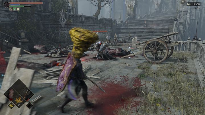 Aby szybko je zdobywać, należy zabijać przeciwników, którzy oferują pokaźną ilość dusz, następnie resetować lokację, wchodząc w interakcję z klińcem, a następnie ponownie wracać do miejsca, gdzie są przeciwnicy i ich zabijać - Demons Souls Remake: Dusze - jak szybko zdobyć? - Demons Souls Remake - poradnik do gry