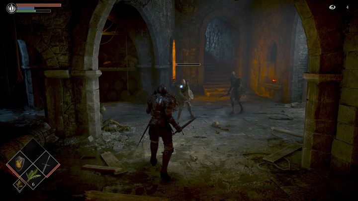 Idąc dalej przed siebie wejdziecie do budynku - Demons Souls Remake: Tutorial, samouczek - solucja, opis przejścia - Demons Souls Remake - poradnik do gry
