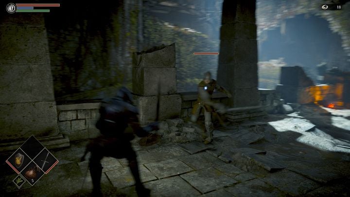 Przeniesiecie się dzięki temu do innej części lokacji - Demons Souls Remake: Tutorial, samouczek - solucja, opis przejścia - Demons Souls Remake - poradnik do gry