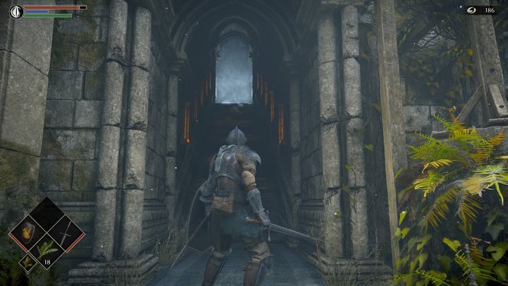 Na górze znajduje się kolejna mgła - Demons Souls Remake: Tutorial, samouczek - solucja, opis przejścia - Demons Souls Remake - poradnik do gry