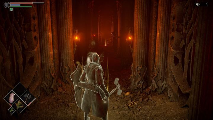 Aktywując ostatni kliniec regionu, nie pozostaje nic innego jak pójście przed siebie - Demons Souls Remake: Podziemna świątynia (2-3) - solucja, opis przejścia - Demons Souls Remake - poradnik do gry