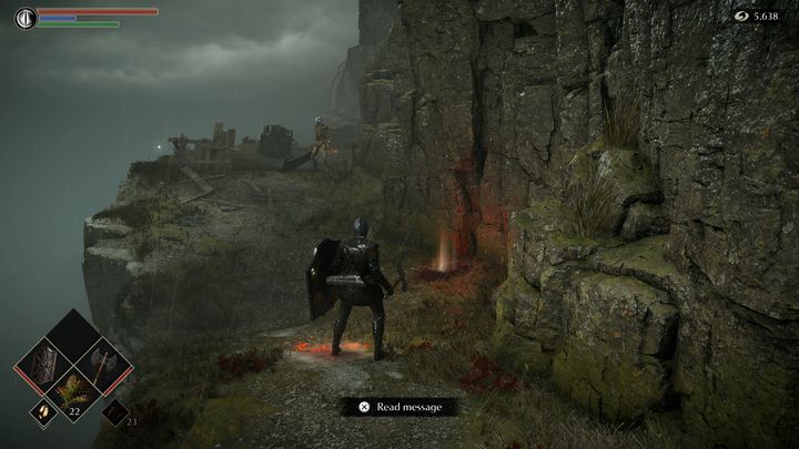 Idąc dalej, takich przeciwników spotkacie jeszcze dwa razy - Demons Souls Remake: Obrzeża wyspy (4-1) - solucja, opis przejścia - Demons Souls Remake - poradnik do gry