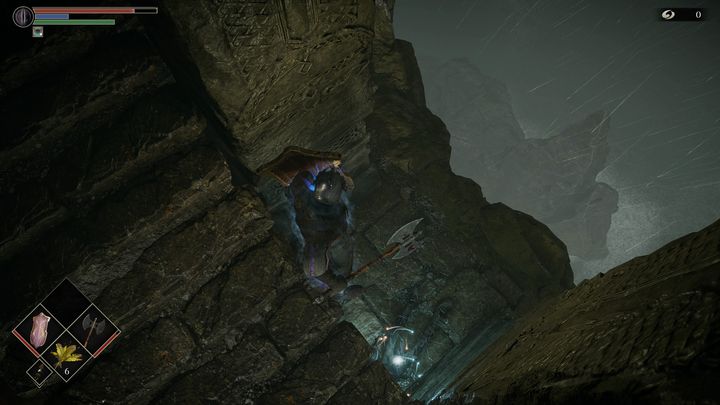 Po podniesieniu przedmiotu, wejdźcie do środka pomieszczenia - Demons Souls Remake: Ścieżka rytualna (4-2) - solucja, opis przejścia - Demons Souls Remake - poradnik do gry