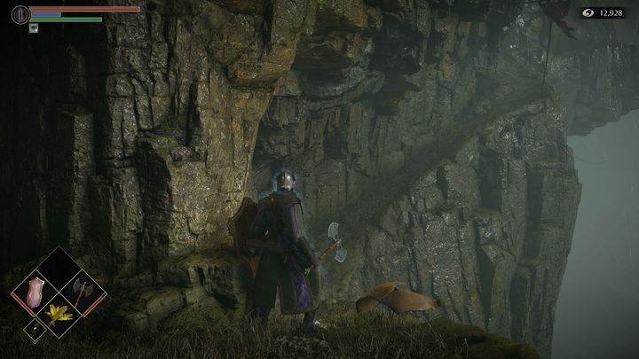 Idźcie na górę i zbierzcie wszystkie przedmioty - będą tam głównie dusze i Biały Łuk wraz ze strzałami - Demons Souls Remake: Ścieżka rytualna (4-2) - solucja, opis przejścia - Demons Souls Remake - poradnik do gry