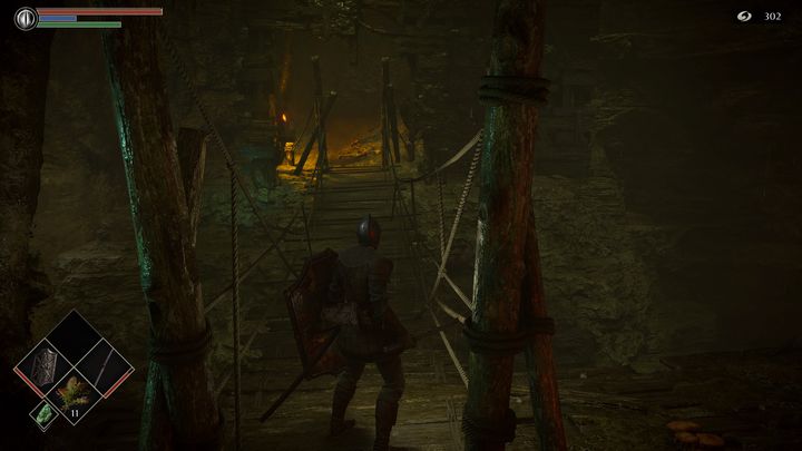 Zamiast iść w stronę mgły, wejdźcie po drabinie, a następnie udajcie się na most - Demons Souls Remake: Czeluść deprawacji (5-1) - solucja, opis przejścia - Demons Souls Remake - poradnik do gry