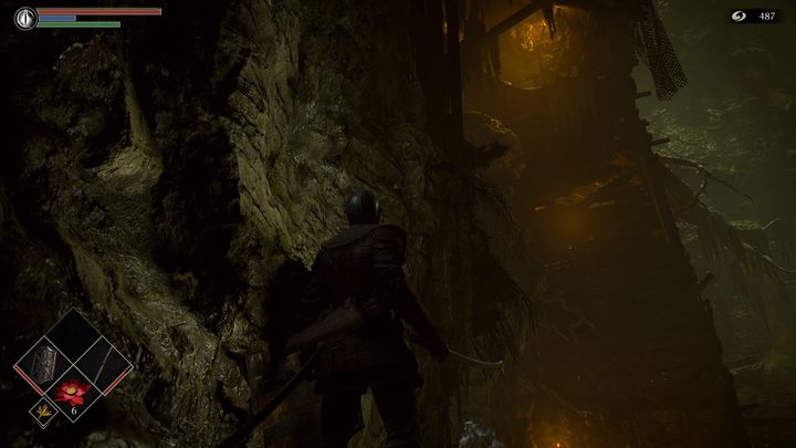 Idąc dalej, uważajcie na miejsce widoczne na zdjęciu - Demons Souls Remake: Czeluść deprawacji (5-1) - solucja, opis przejścia - Demons Souls Remake - poradnik do gry