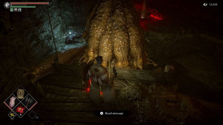 Na górze napotkasz kilku wrogów - Demons Souls Remake: Bagno smutku (5-2) - solucja, opis przejścia - Demons Souls Remake - poradnik do gry