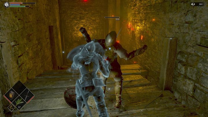W Demons Souls Remake istnieje mechanika pozwalające na zadanie bardzo dużych obrażeń jednym atakiem, tak zwany backstab - Demons Souls Remake: Porady na start - Demons Souls Remake - poradnik do gry