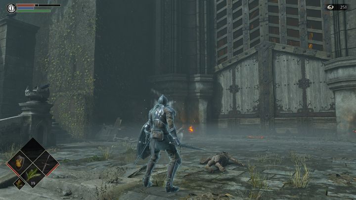 Główna brama będzie zamknięta - Demons Souls Remake: Bramy Boletarii (1-1) - solucja, opis przejścia - Demons Souls Remake - poradnik do gry