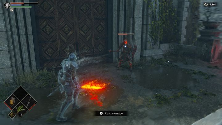 Jest to monotonne, jednakże przeciwnik na tym etapie jest bardzo groźny - Demons Souls Remake: Bramy Boletarii (1-1) - solucja, opis przejścia - Demons Souls Remake - poradnik do gry