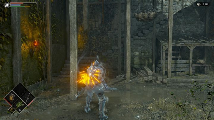 Wchodząc po schodach na górę, uważajcie na kilku przeciwników - Demons Souls Remake: Bramy Boletarii (1-1) - solucja, opis przejścia - Demons Souls Remake - poradnik do gry