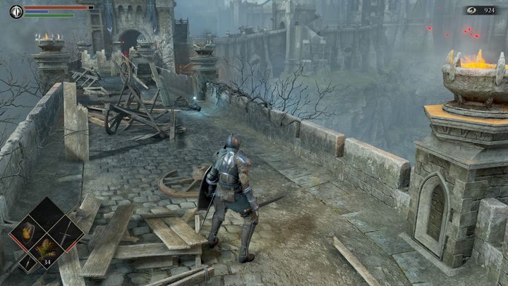 Idźcie przed siebie, aż wejdziecie na mury Boletarskiego Pałacu - Demons Souls Remake: Ścieżka Pana (1-2) - solucja, opis przejścia - Demons Souls Remake - poradnik do gry