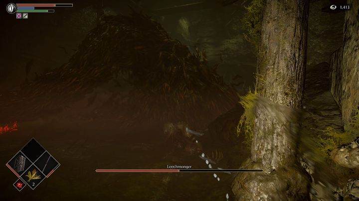 Na samym początku powinniście zejść na sam dół areny, unikając pocisków bossa - Demons Souls Remake: Wysysacz - boss, jak pokonać? - Demons Souls Remake - poradnik do gry