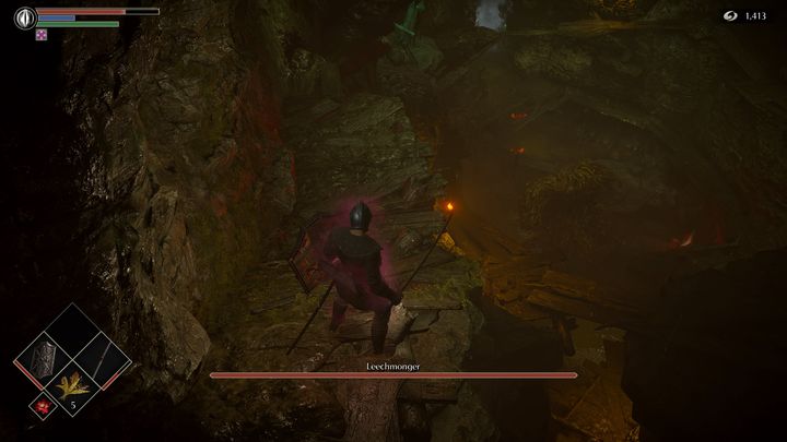 Ważnym jest, aby zaopatrzyć się w czary, które zadają obrażenia od ognia - Demons Souls Remake: Wysysacz - boss, jak pokonać? - Demons Souls Remake - poradnik do gry