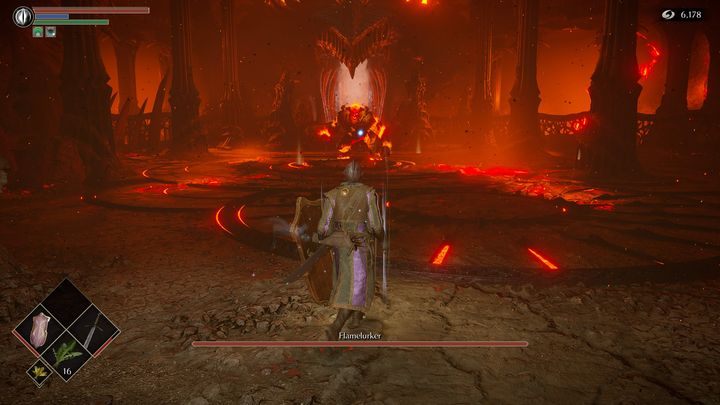 Boss już od samego początku będzie agresywnie Was atakować - Demons Souls Remake: Mieszkaniec Płomieni - boss, jak pokonać? - Demons Souls Remake - poradnik do gry