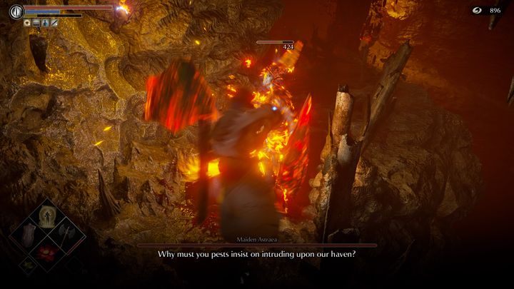 Pamiętajcie o podniesieniu setu, który wypadnie z ciała Garla po jego śmierci - Demons Souls Remake: Astrea - boss, jak pokonać? - Demons Souls Remake - poradnik do gry