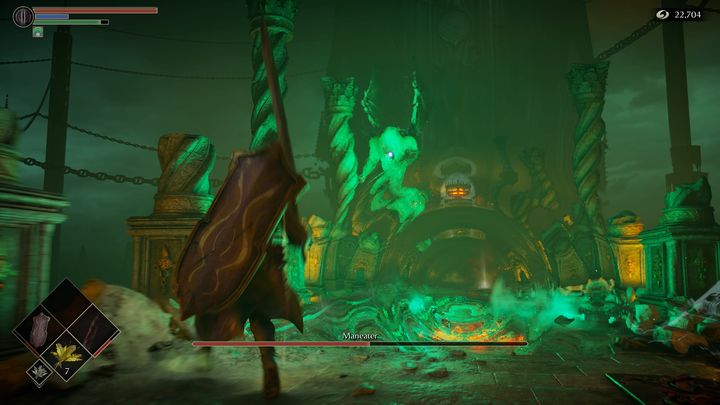 Boss może również częściej korzystać ze swoich dystansowych ataków - Demons Souls Remake: Ludojad - boss, jak pokonać? - Demons Souls Remake - poradnik do gry