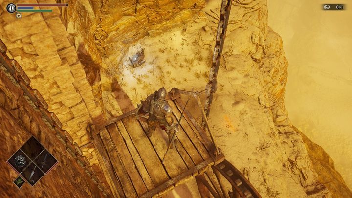 Na dole znajdziecie przedmiot, który pozwoli Wam odzyskać cielesną formę - Demons Souls Remake: Kuźnie (2-1) - solucja, opis przejścia - Demons Souls Remake - poradnik do gry