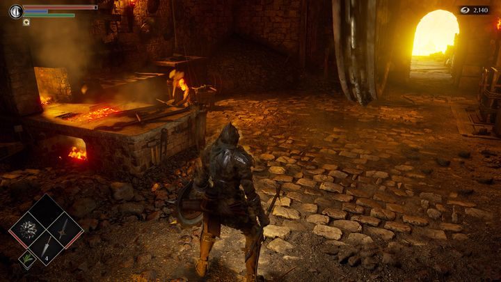 Ed naprawi Wasz ekwipunek, ponadto pozwoli na ulepszanie broni - Demons Souls Remake: Kuźnie (2-1) - solucja, opis przejścia - Demons Souls Remake - poradnik do gry